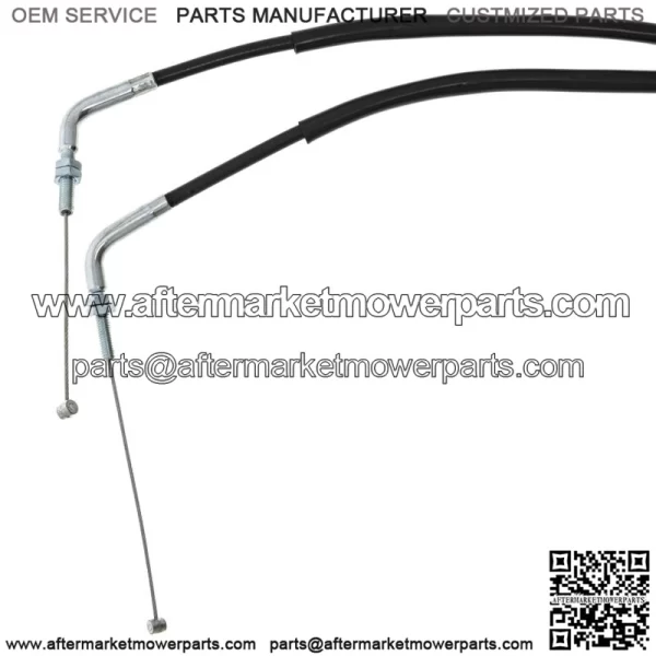 Push Pull Throttle Cable for Suzuki DR650S DR650SE 58300-12D00 58300-12E01 (For: Suzuki) - Image 3