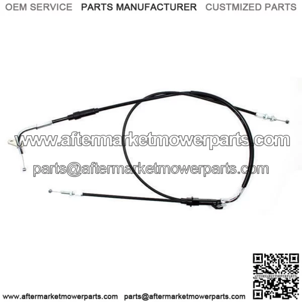 Throttle Cable Black for Suzuki VS1400GLP Intruder 1400 1995-2003 (For: Suzuki)