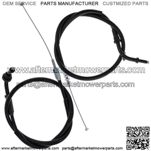 Push Pull Throttle Cable Set for Suzuki GSXR600 GSXR750 58300-33E00 (For: Suzuki)