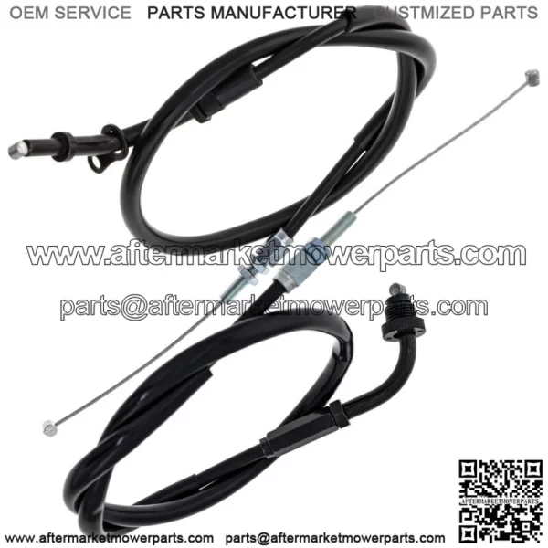 Push Pull Throttle Cable Set for Suzuki GSXR600 GSXR750 58300-33E00 (For: Suzuki) - Image 2