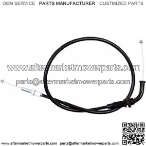 NEW 04-0226 - Black Vinyl Push Throttle Cable SUZUKI GSXR  (For: Suzuki)
