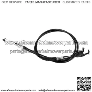 1996 Suzuki DR350SE Street Black Vinyl Throttle Push-Pull Cable Set