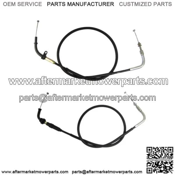 Throttle Cable Push & Pull For Suzuki GSF 1200 S Bandit (Half Faired) 1996-2000