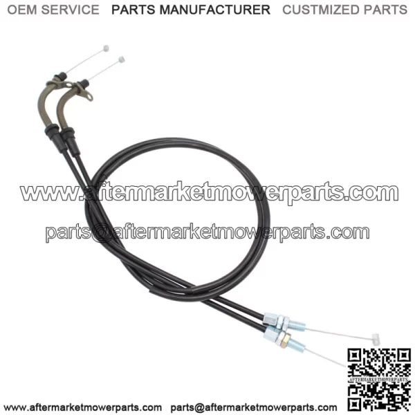 Throttle Cable Wires For Suzuki GSXR1000 2005-2009 GSXR 600 750 2006-2009 07 08 (For: Suzuki)