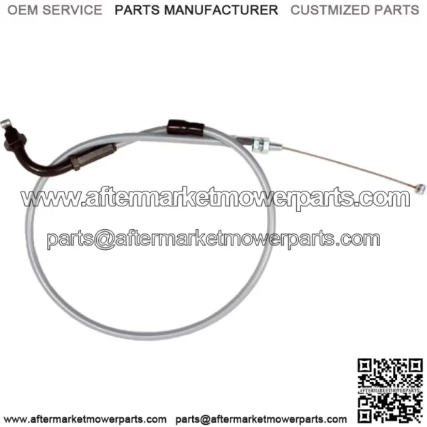 Black Vinyl Throttle Cable For Suzuki Lt230E Quadrunner 1987-1993 (For: Suzuki)