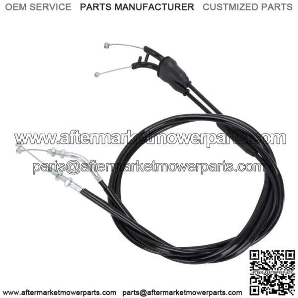 Throttle Cable Wire Black Line For DRZ400 2000-2004 DRZ400S DRZ400SM DRZ400E (For: Suzuki)