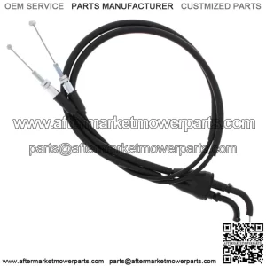 NEW 45-2044 Black Vinyl Throttle Cable (For: Suzuki)