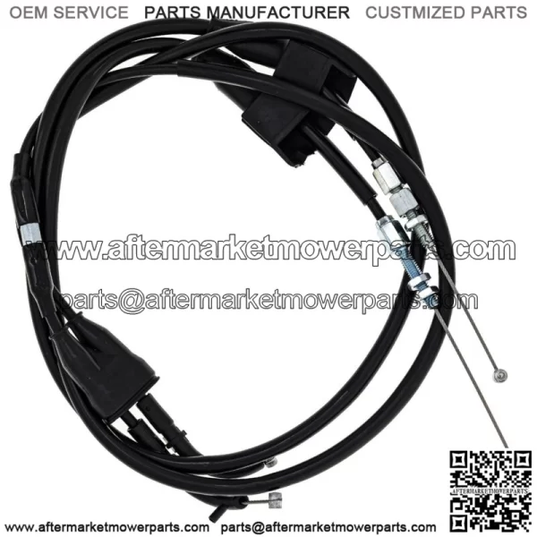 Push Pull Throttle Cable for Suzuki 2013-2018 RMZ250 58301-49H10 (For: Suzuki)