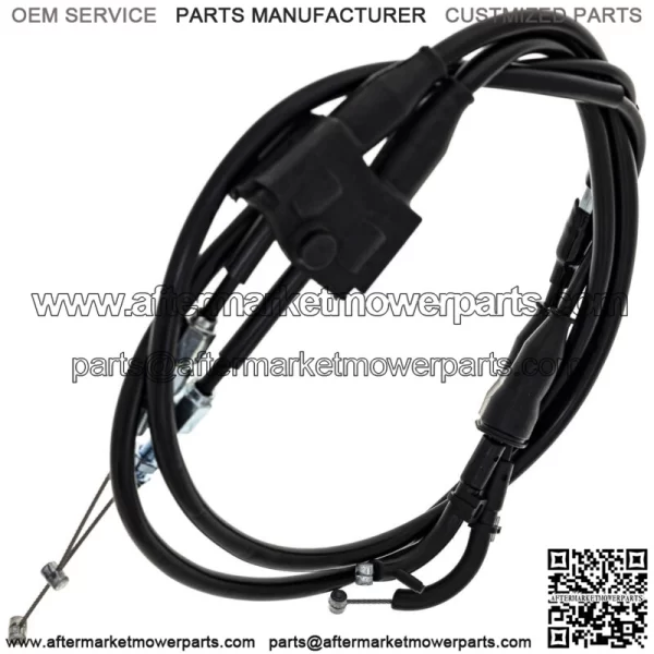 Push Pull Throttle Cable for Suzuki 2013-2018 RMZ250 58301-49H10 (For: Suzuki) - Image 2