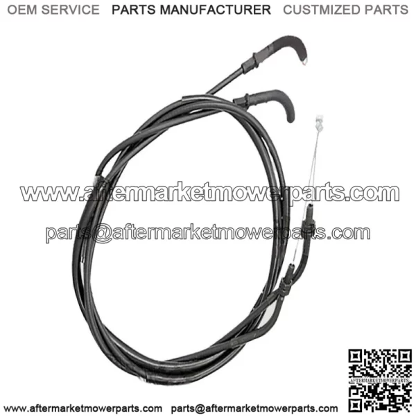 Push Pull Throttle Cables for SUZUKI DR250 Djebel 250 1996-2007 DRZ250 2001-2009 (For: Suzuki)