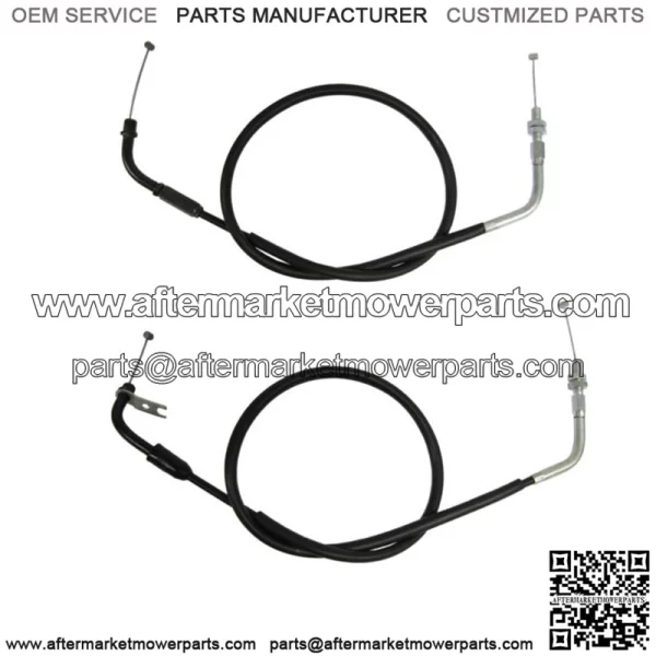 Throttle Cable Push & Pull For Suzuki GSF 1250 S Bandit (Half Faired) 2007-2009