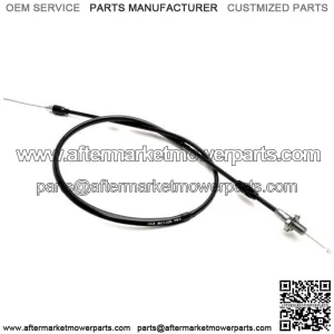 Black Vinyl Throttle Cable for 1996-2004 Suzuki LS 650P Savage/S40 (For: Suzuki)