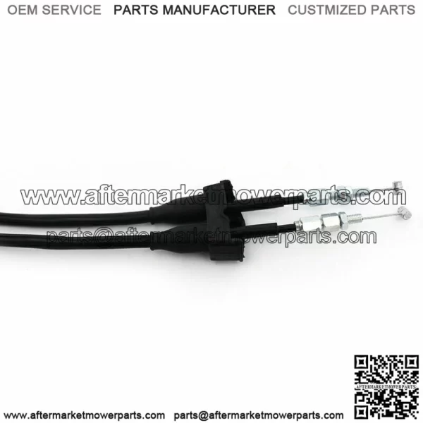 For Suzuki RMZ450 Pull & Push Throttle Cables Stainless Steel+PVC RM-Z450 08-17 (For: Suzuki) - Image 3