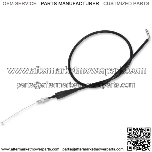 Throttle Cable Black fits Suzuki RM250/RMX250 (For: Suzuki)