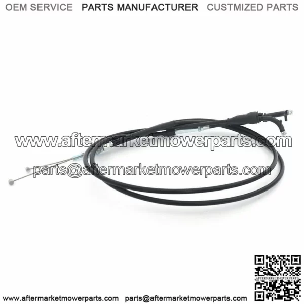 For Suzuki RMZ250 RMZ450 2007 Pull Push Throttle Cable Kit Stainless Steel & PVC (For: Suzuki)