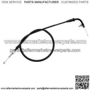 Black Vinyl Throttle Cable for Suzuki GSXR 1100 1986-1988 (For: Suzuki)