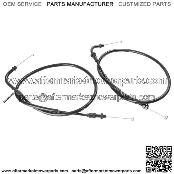 Motorcycle Throttle Cables Wire Line For Suzuki GSXR600 / GSXR750 2006-2010 (For: Suzuki) - Image 2