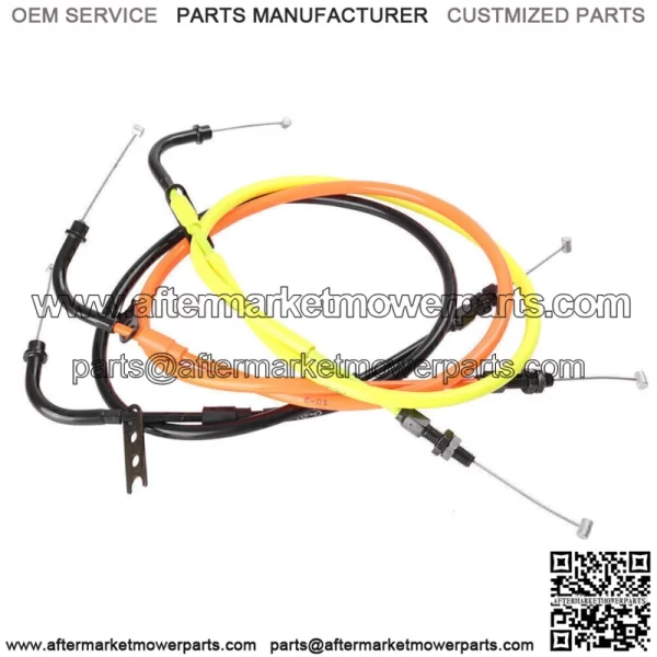 Motorcycle Throttle Cables Wire Line For Suzuki GSXR600 / GSXR750 2006-2010 (For: Suzuki) - Image 3
