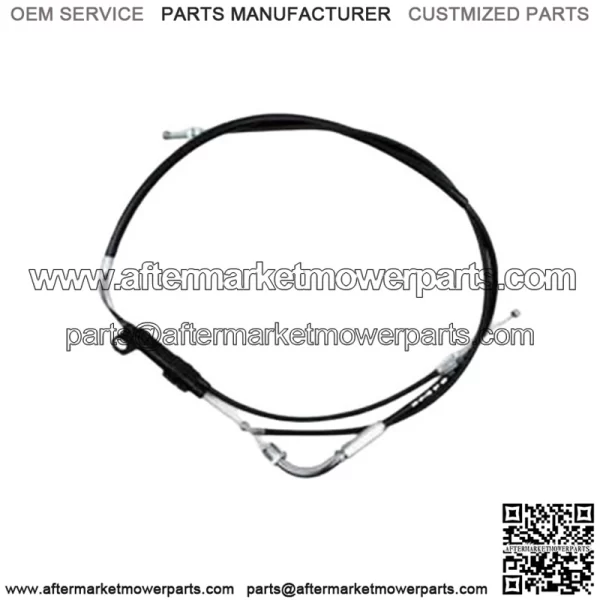 Fits 1990 Suzuki VS1400GL Intruder Black Vinyl Pull Throttle Cable (For: Suzuki)