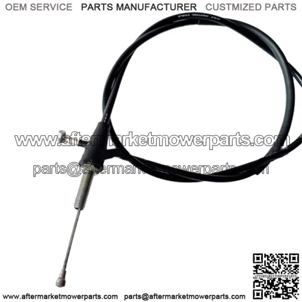 Set 5 Cables : Choke /Speedometer /Front brake /Clutch /Throttle For Suzuki K125 - Image 4