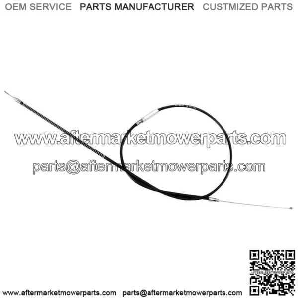Black Vinyl Throttle Cable 10-0001 (For: Suzuki) - Image 2