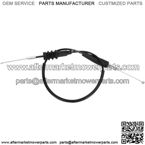 Throttle Cable +4" Black fits Kawasaki/Suzuki KLX110/KLX110L/DR-Z110 (For: Suzuki)