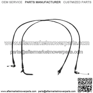 2005 SUZUKI BURGMAN 400 AN400 THROTTLE CABLES LINES (1-2) 58300-14G22