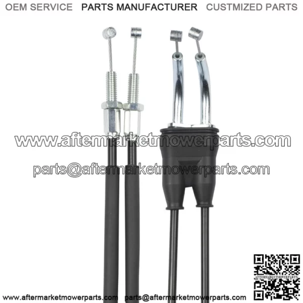 Throttle Cable Set for Suzuki DR 350 SE (1994-1998)/ 58300-14E00 - Image 2