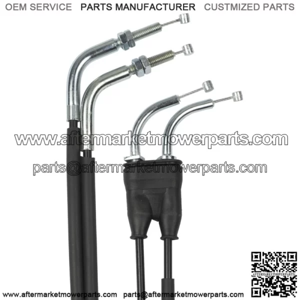 Throttle Cable Set for Suzuki RM 125 (1983-1983)/ 58300-14130 - Image 2
