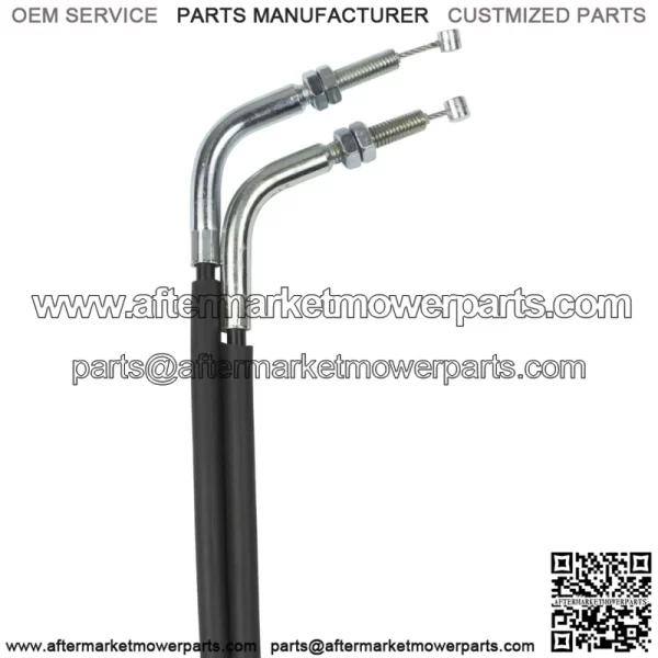 Throttle Cable Set for Suzuki RM 125 (1983-1983)/ 58300-14130 - Image 3