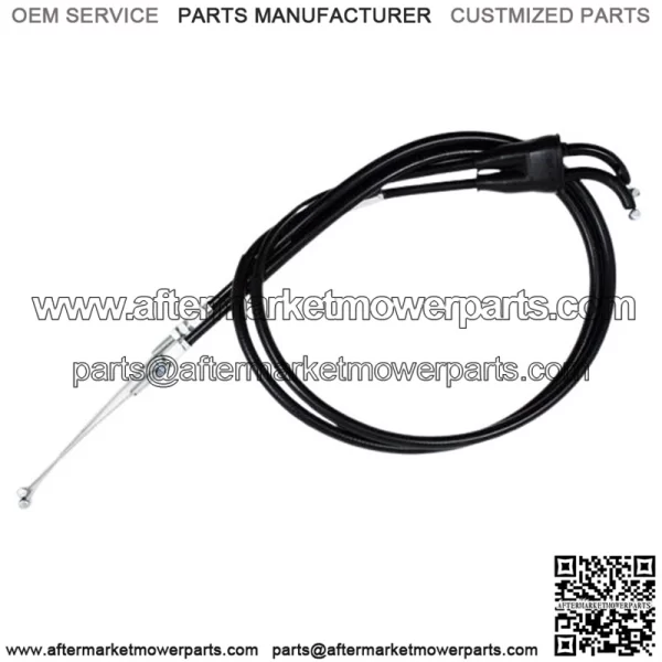 Push/Pull Throttle Cable Set Blk for Suzuki DL1000 V-Strom 02-09,12 (For: Suzuki)