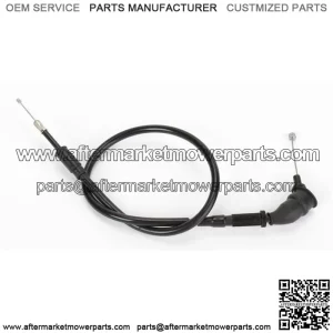 Fits 2004 Suzuki DR-Z125L Black Vinyl Throttle Cable 053668