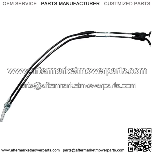 Push/Pull Throttle Cable Set Black #04-0259 fits Suzuki SV650/SV1000 (For: Suzuki)