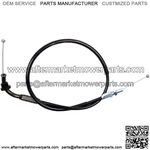 Black Vinyl Throttle Push Cable 04-0219 (For: Suzuki)