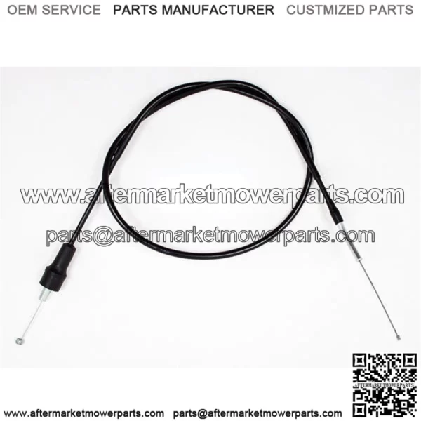 Throttle Cable Black #04-0155 fits Suzuki RM125/RM250 (For: Suzuki)
