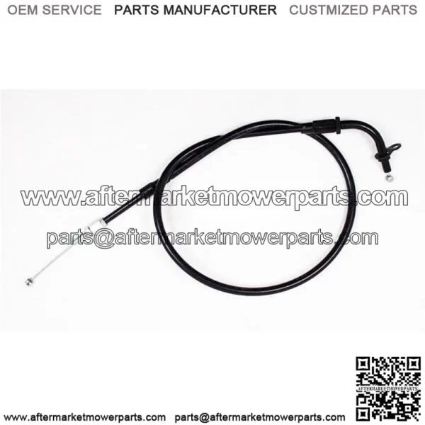 Throttle Cable Black #04-0149 for Suzuki GSX-R750/GSX-R1100 (For: Suzuki)