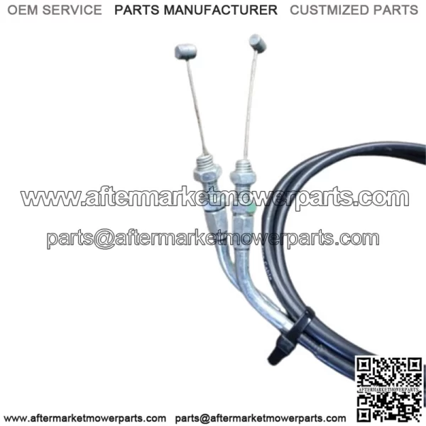 2009 09 08-09 Suzuki GSXR 600 GSX-R600 Throttle Cables Lines Pair Set - Image 3