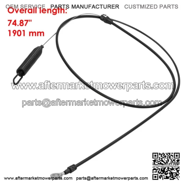584243501 705292 21548470 Clutch Cable for Husqvarna Ariens Poulan - Image 2