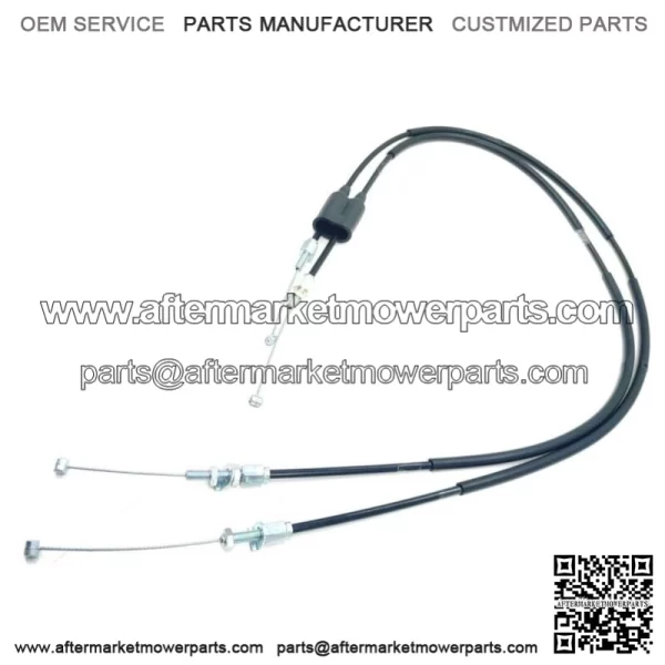 Throttle Cable 07-17 CRF250 X OEM Honda Throttle Cable Push Pull #D242* (For: Honda)