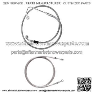 Stainless +6" Basic Line Kit 2016-2017 Harley-Davidson Softail Breakout CVO wABS (For: Harley-Davidson)
