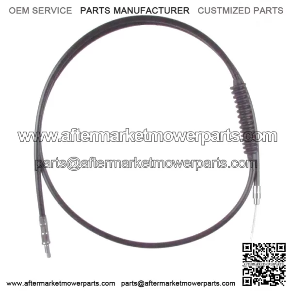 Black Vinyl Coated +4" Clutch Cable 2008-2013 Harley-Davidson Touring models (For: Harley-Davidson)