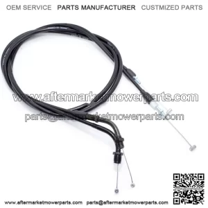 Pull & Push Throttle Cable for Honda GL1000 GL1100 GL1100I GL1200 Gold Wing (For: Honda)