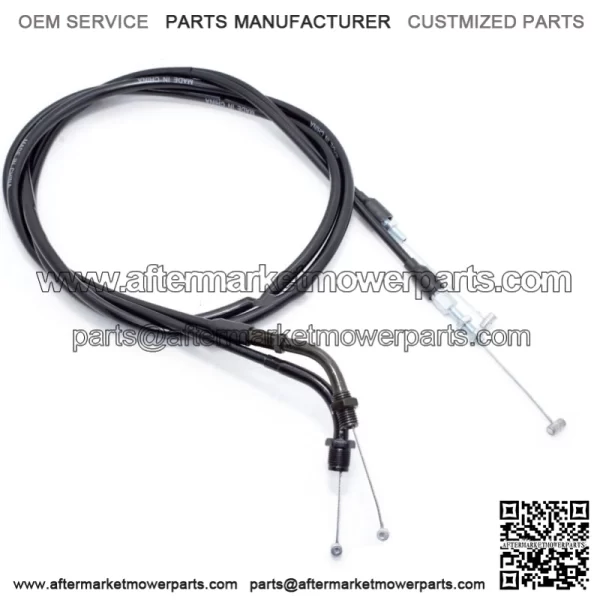 Pull & Push Throttle Cable for Honda GL1000 GL1100 GL1100I GL1200 Gold Wing (For: Honda)