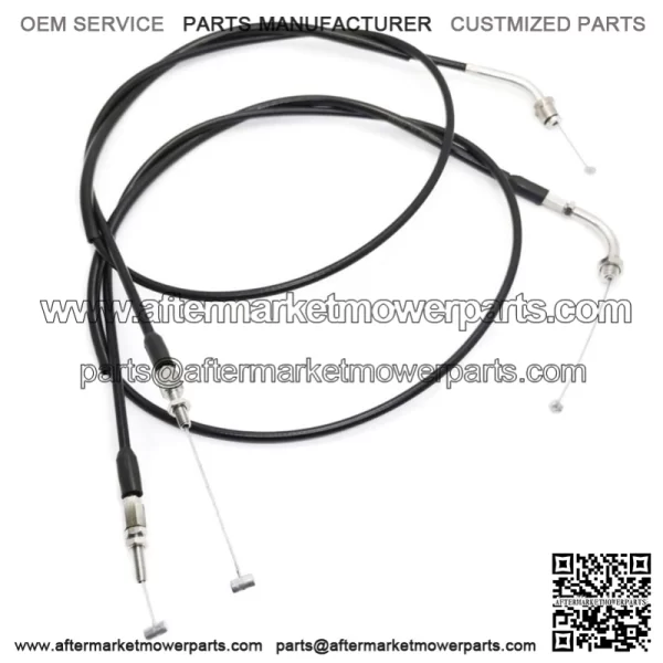 Throttle Push & Pull Cable Set For Honda Magna 700 VF700C 1984-1987 (For: Honda)