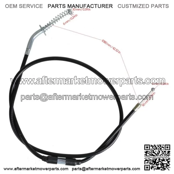 Front Drum Brake Cable for Yamaha Breeze YFA1 Moto-4 YMF80 Water-Cooled ATV