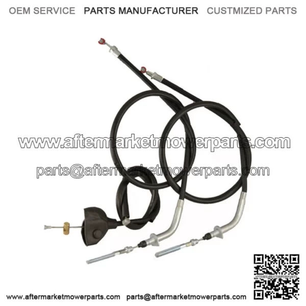 1990 Yamaha 200 Blaster YFS200 Upper and Lower Front Brake Cables (For: Yamaha)