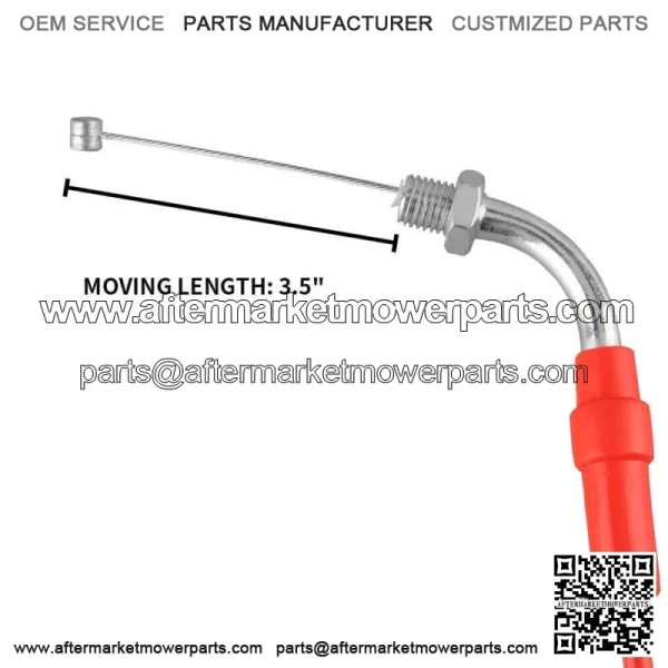 NIBBI 71" Throttle Cable For Honda Yamaha Suzuki Kawasaki TaoTao GY6 Scooter ATV - Image 2