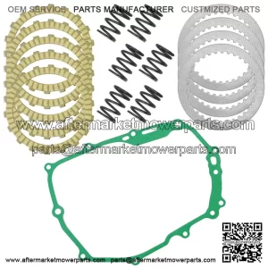 Clutch Friction Plates w/ Springs Gasket Kit for Honda Grom 125 MSX125 2014-2020