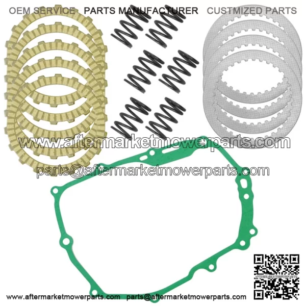 Clutch Friction Plates w/ Springs Gasket Kit for Honda Grom 125 MSX125 2014-2020