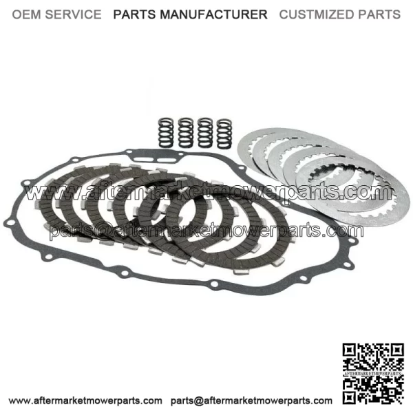 Clutch Kit Friction Plates & Gasket for Honda FourTrax 300 TRX300 2x4 1988-2000 For: Honda